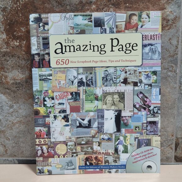The Amazing Page 650 Scrapbook Page Ideas Tips and Techniques Paperback 2006 - Picture 1 of 13